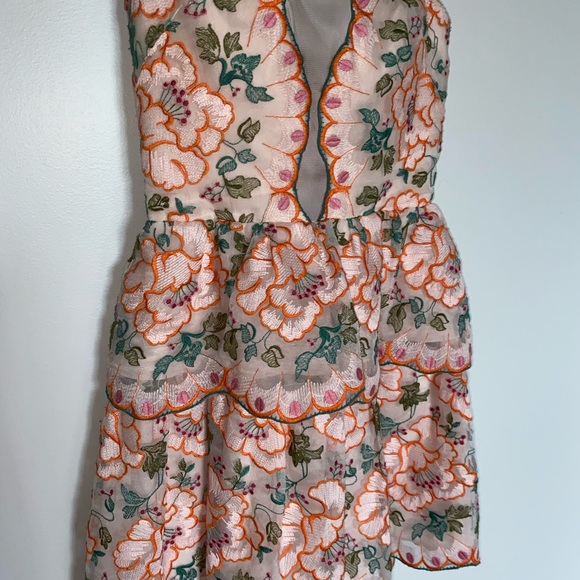 BCBG MAX AZRIA Guiliana Embroidered Dress - Picture 6 of 8